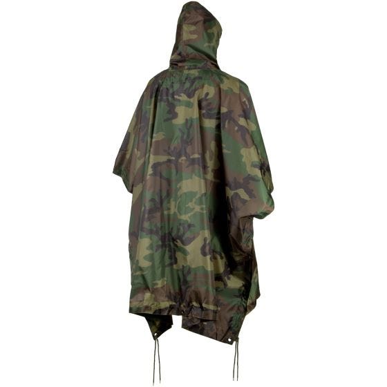 MFH US Poncho Ripstop Woodland