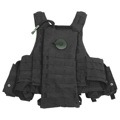 MFH Tactical MOLLE Vest Ranger Black