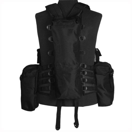 Mil-Tec South African Assault Vest Black