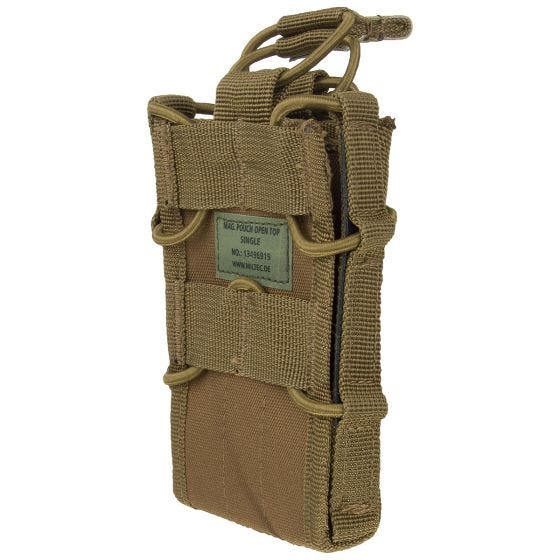 Mil-Tec Open Top Single Mag Pouch Dark Coyote