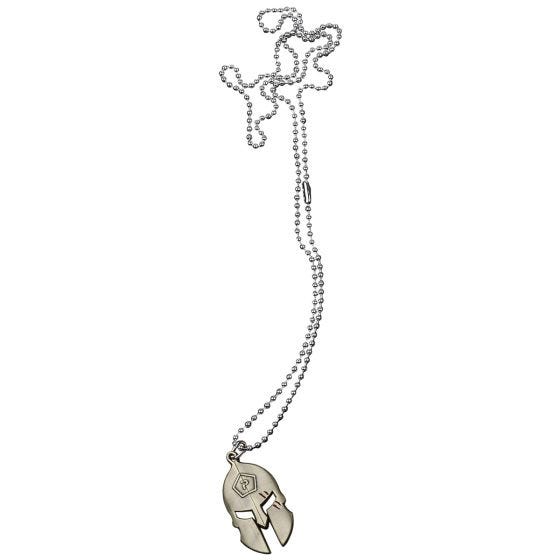 Pentagon Spartan Necklace Antique Brass