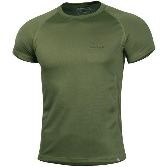 Pentagon Body Shock T-Shirt Olive Green