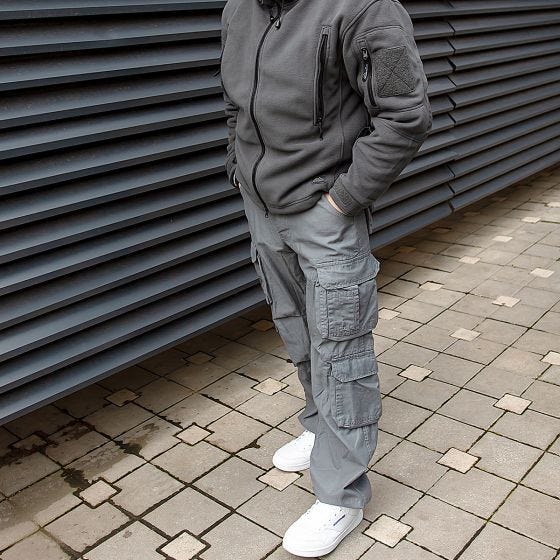 Surplus Airborne Vintage Trousers Gray