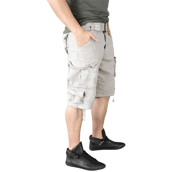 Surplus Division Shorts White