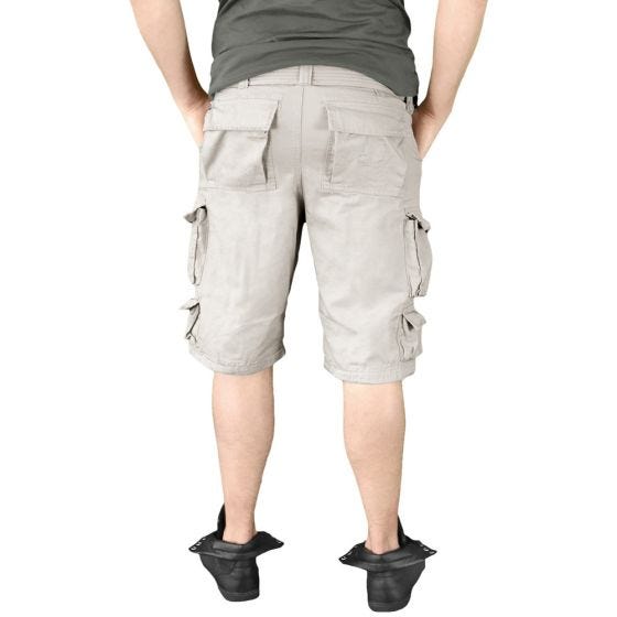 Surplus Division Shorts White