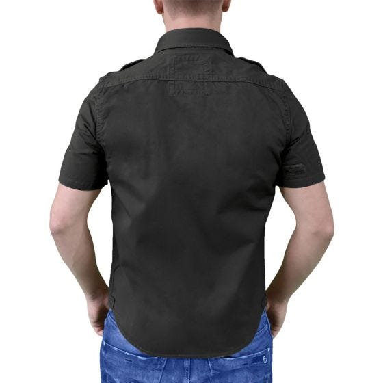 Surplus Raw Vintage Short Sleeve Shirt Black
