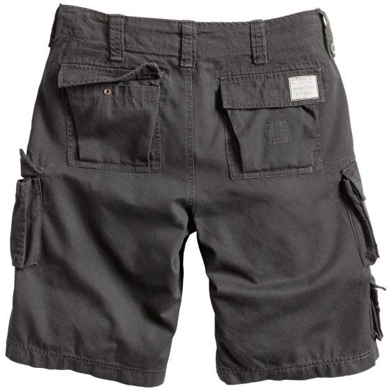 Surplus Trooper Shorts Black Washed