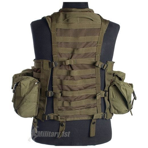 Mil-Tec Tactical Vest Modular System Olive