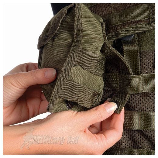 Mil-Tec Tactical Vest Modular System Olive