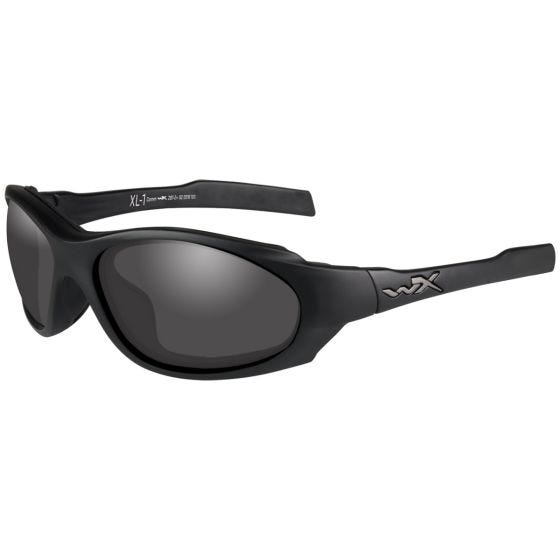 Wiley X XL-1 Advanced COMM Glasses - Smoke Gray + Clear / Matte Black Frame
